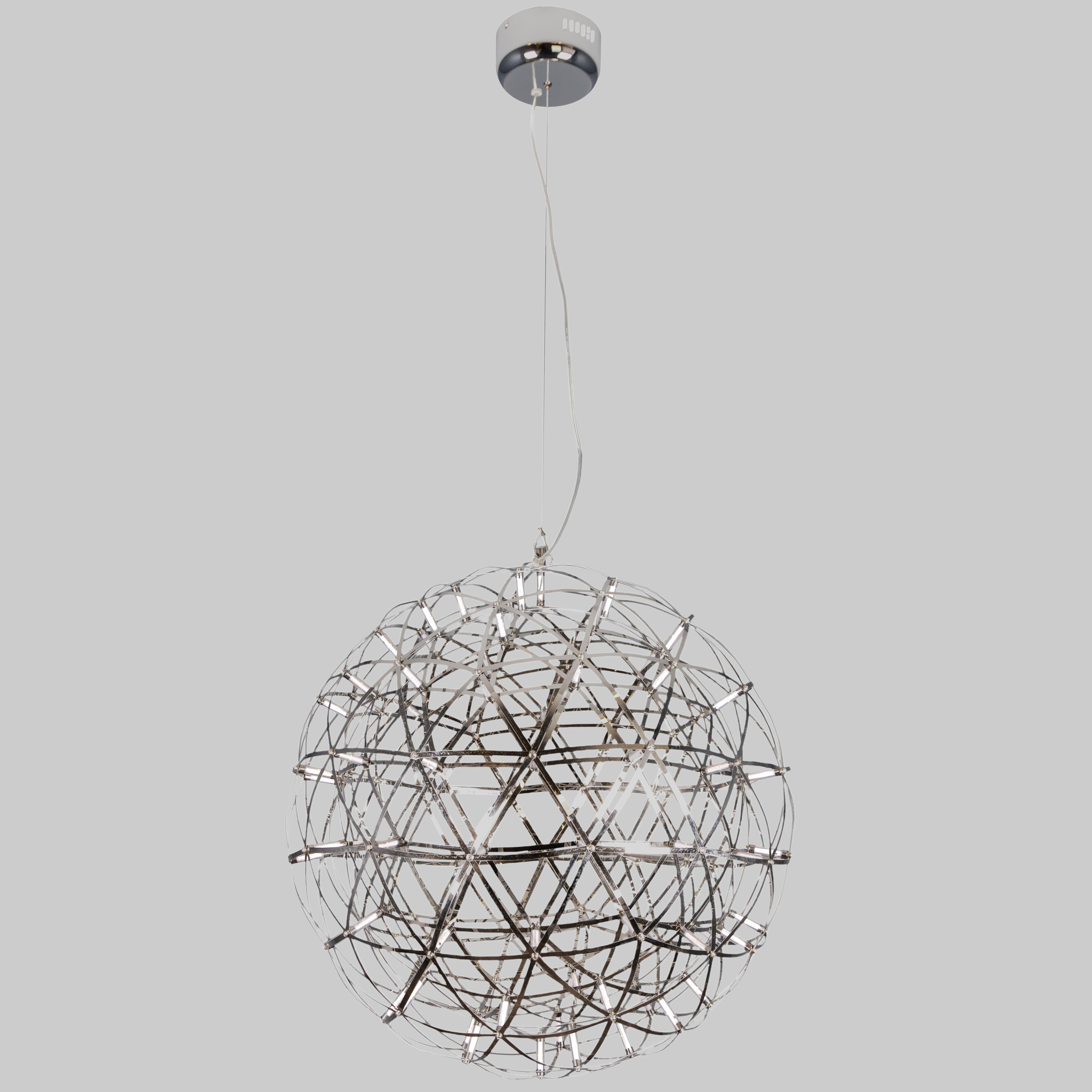 Люстра дизайнерская Sparkle 22W 60 см Серебряный (92-D1152-92 (600))