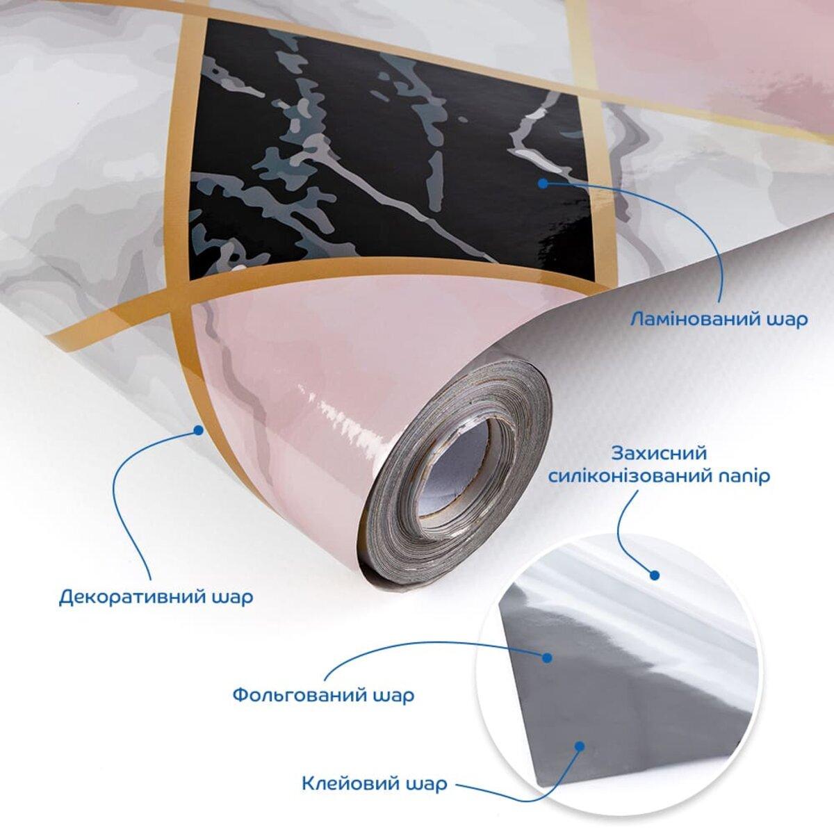 Плівка на самоклейці 60 см х 3 м (3DPanda-2416) - фото 2 Плівка на самоклейці 60 см х 3 м (3DPanda-2416) - фото 2