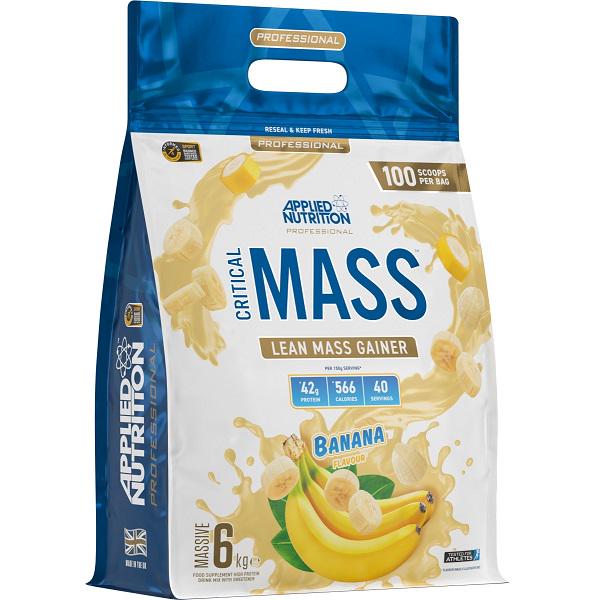 Гейнер Applied Nutrition Critical Mass Professional Банан 6000 г 40 порций (000021448)
