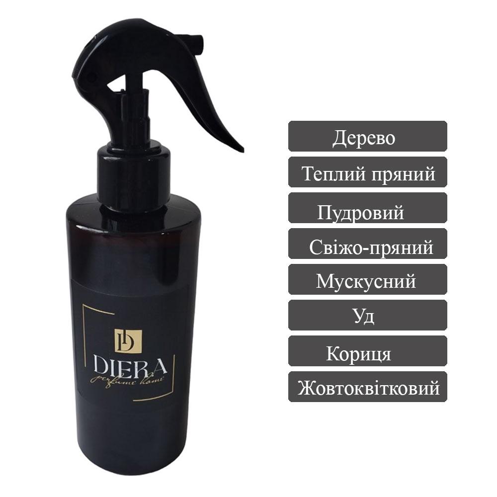 Спрей для дома Diera perfume home №2 парфюмированный универсальный аромат восточный древесный (TA0065) - фото 2