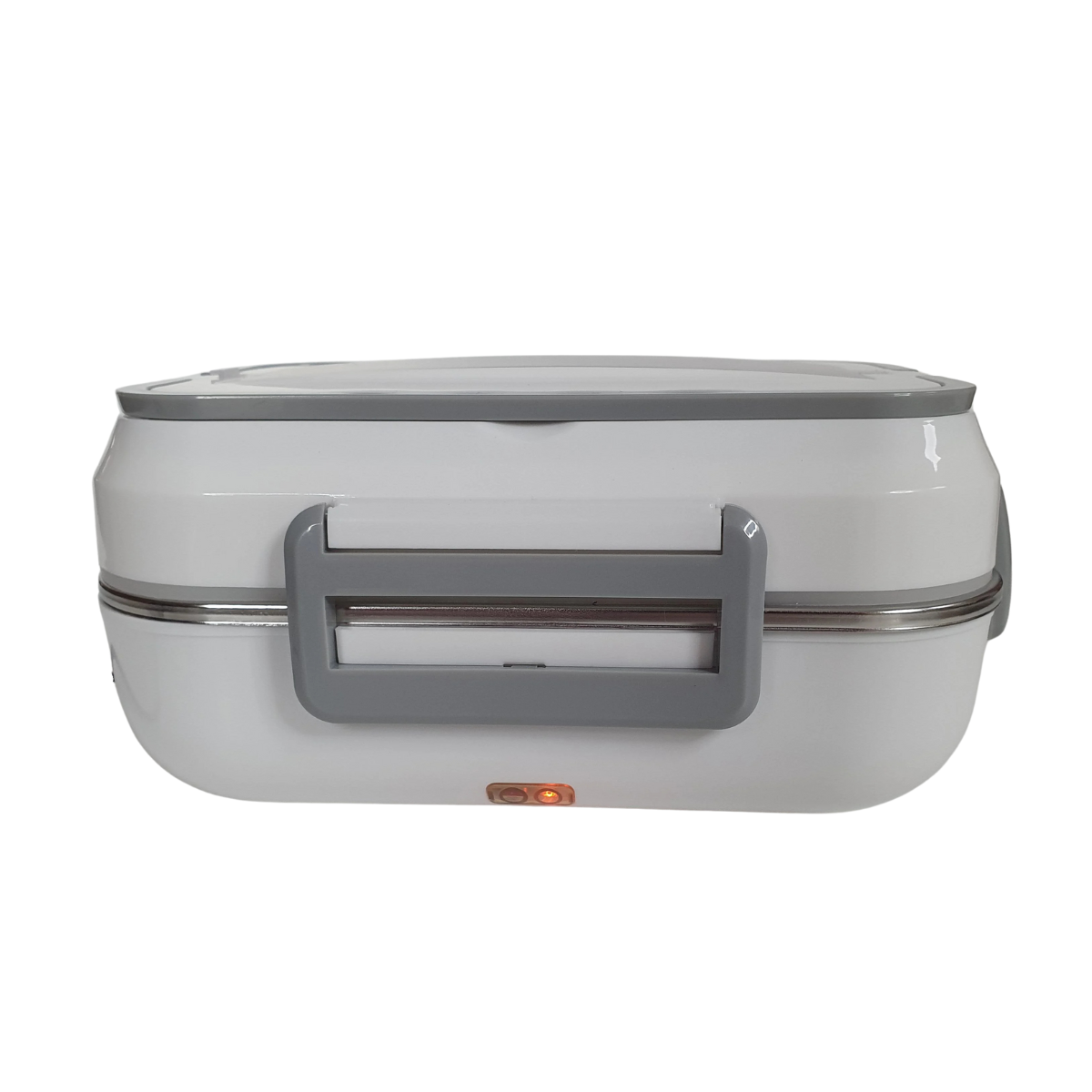 Ланч-бокс с подогревом на 3 секции с приборами 220 V/12 V Белый (BBN-76)
