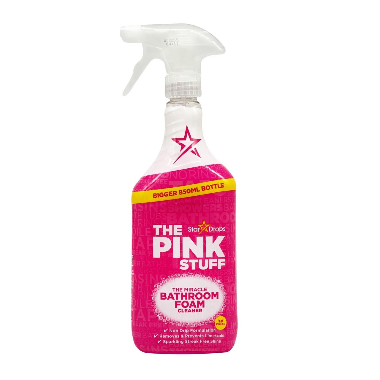 Пена Pink Stuff для чистки ванной комнаты 750 мл