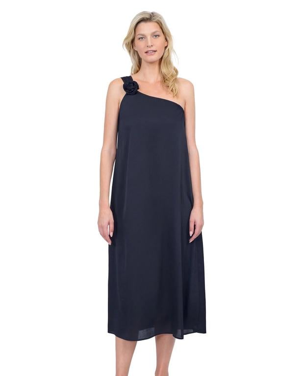 Платье на одно плечо Gottex М Черный (25RB308-black)