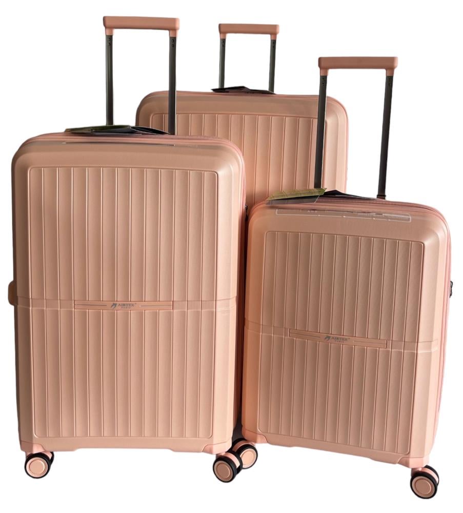 Комплект чемоданов AIRTEX 249 Персиковый (5c61f902abd61b68917344edd812109c)