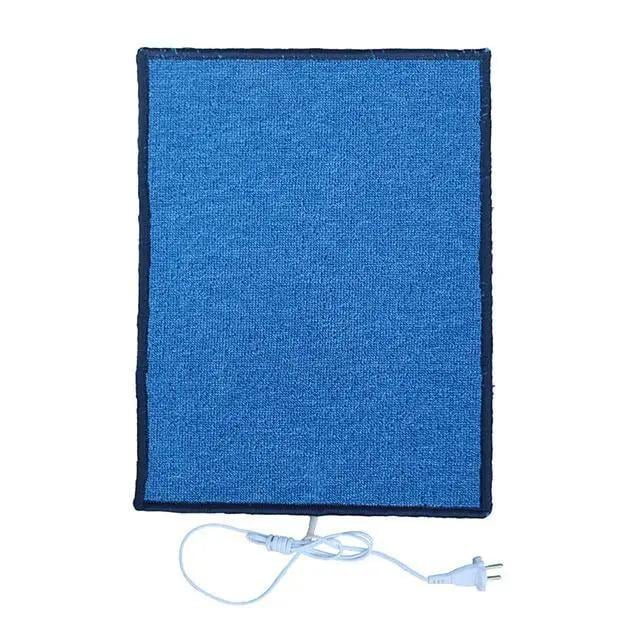 Электроковрик с подогревом Трио 01502 с прямоугольными углами 50x33 см Синий (1007888-Blue-0)