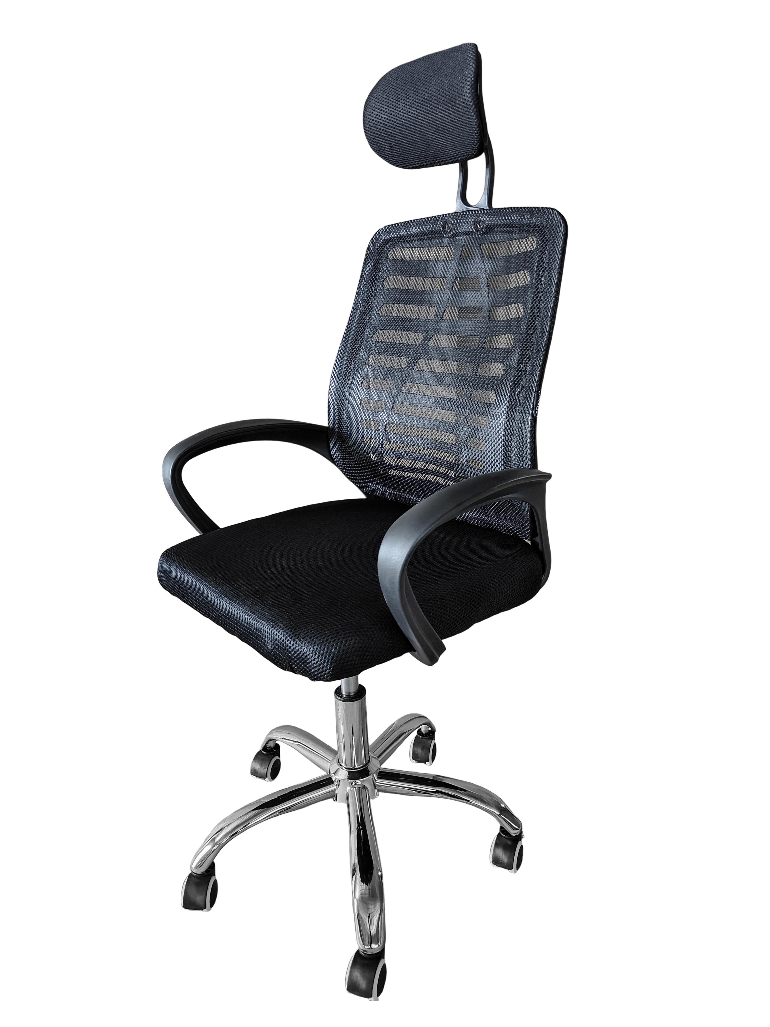 Крісло офісне комп'ютерне Bonro B-6200 Чорний (4260) - фото 3