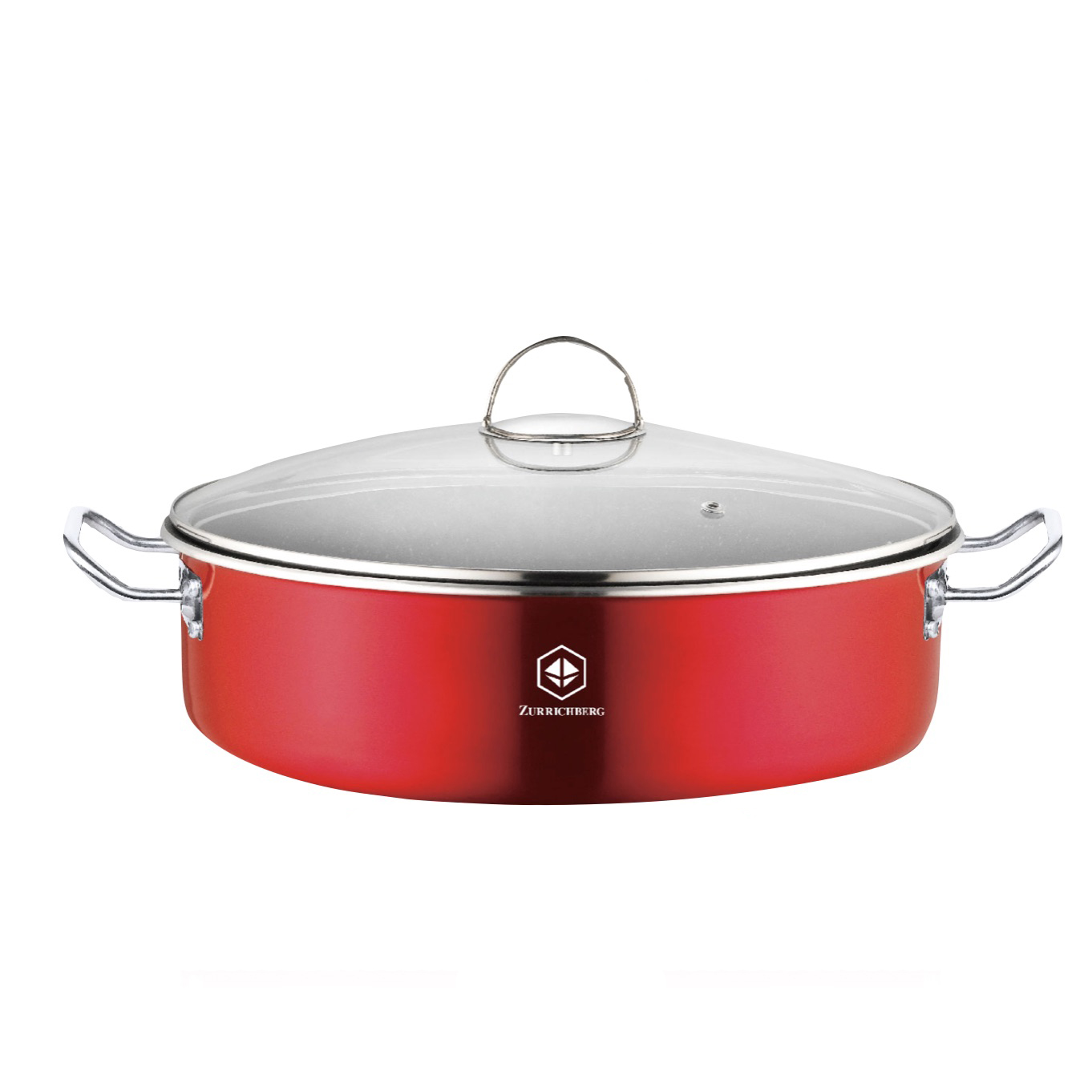 Сотейник с крышкой Zurrichberg 11,9 л (ZBP-7123 Red)
