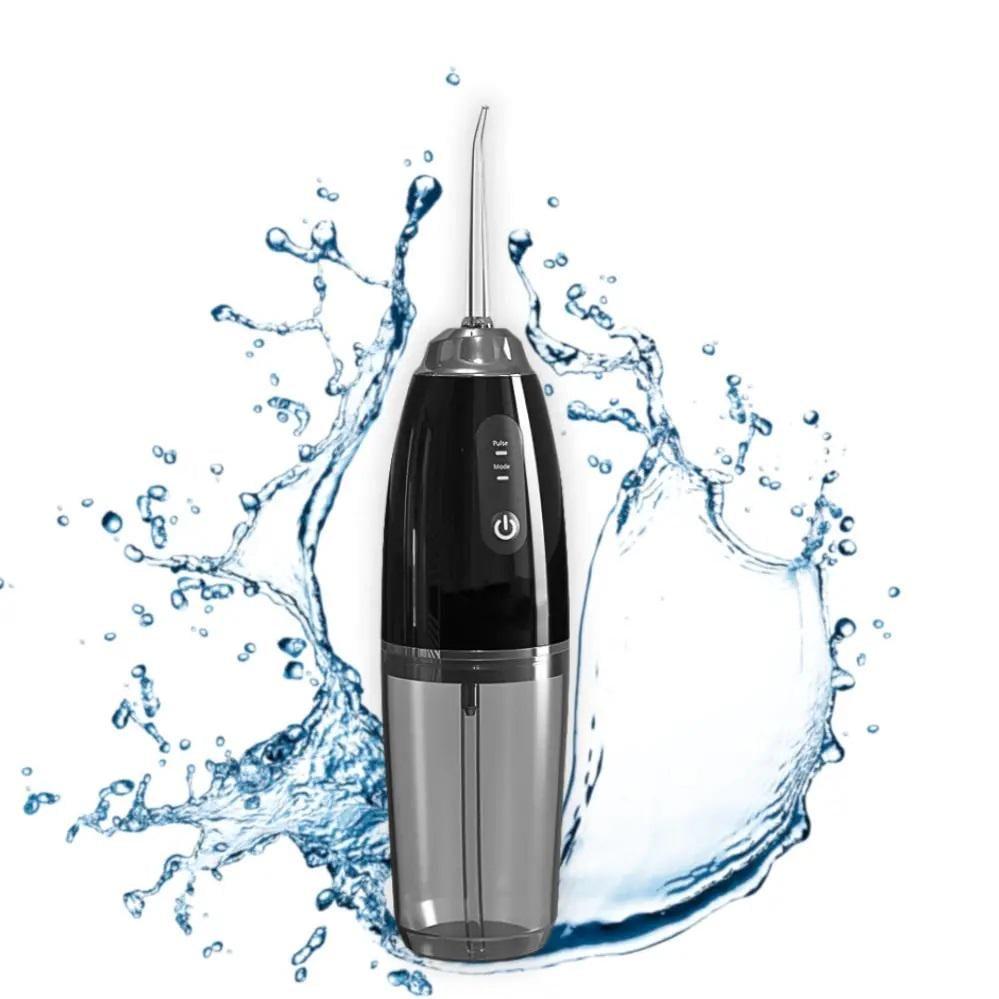 Іригатор Water Flosser для ротової порожнини з USB зарядкою і 4 насадками Чорний (MAG-627) - фото 4