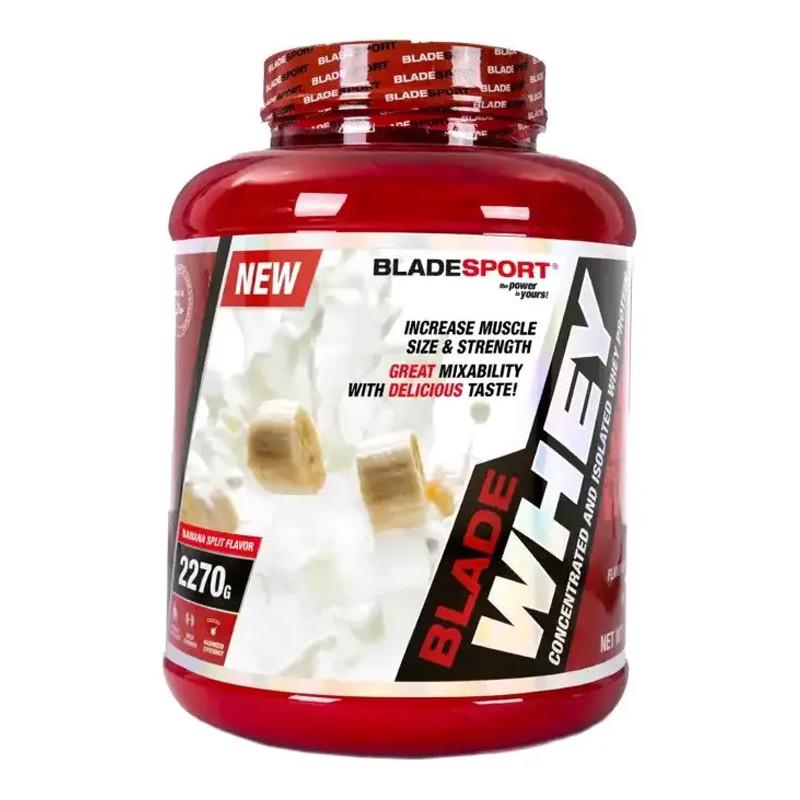 Протеин сывороточный Blade Sport Whey Банановый сплит 2,27 кг (22890-01) Протеин сывороточный Blade Sport Whey Банановый сплит 2,27 кг (22890-01)