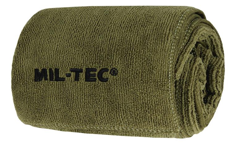 Полотенце дорожное Mil-Tec микрофибра 120х60 см Олива (16011111)