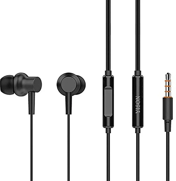 Навушники Yison X2 Wired Earphones Black