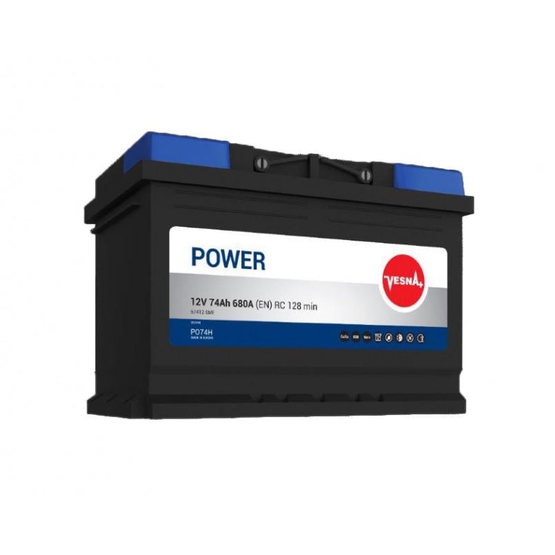 Акумулятор Vesna Power Euro 415 74 Ah 12В