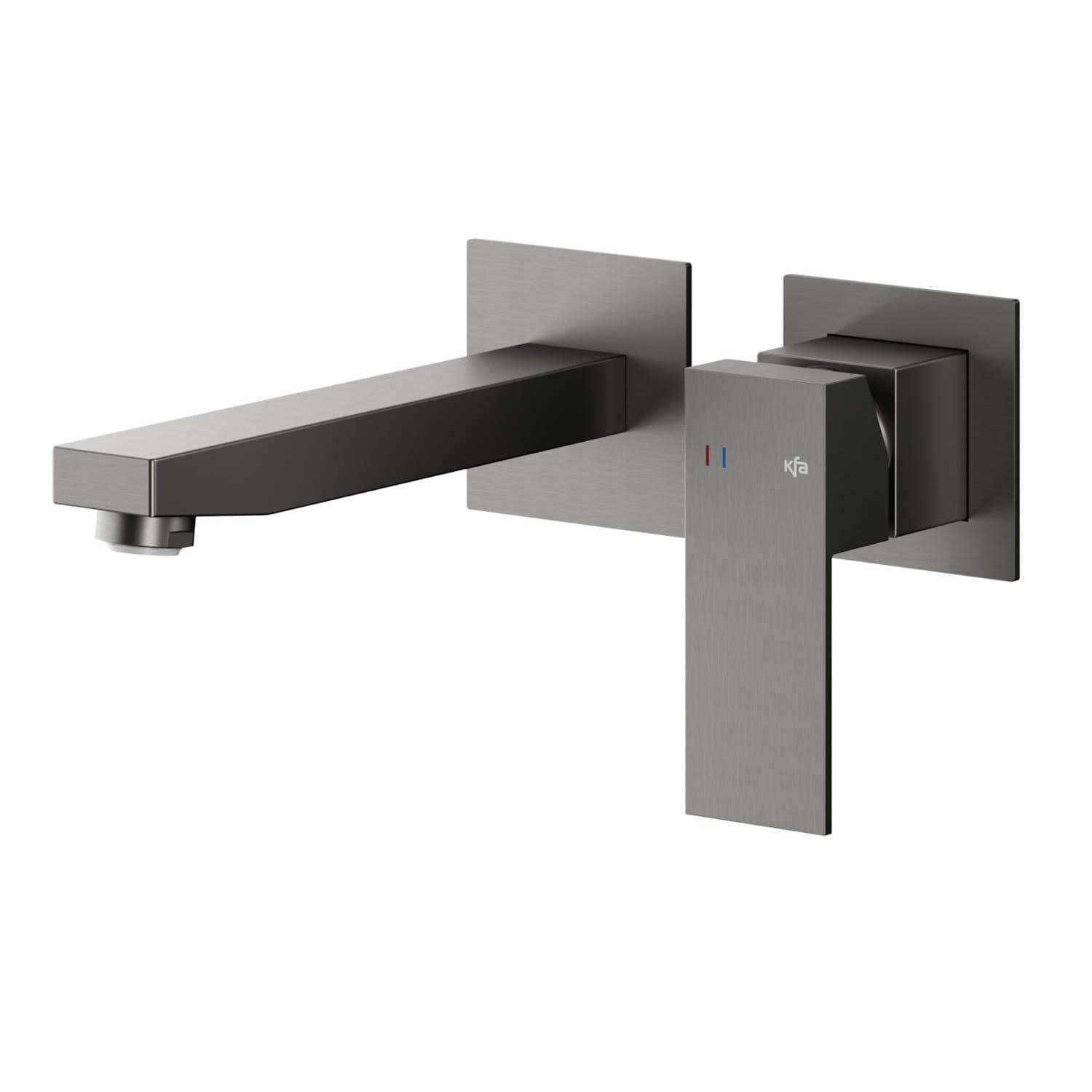 Смеситель для умывальника KFA Armatura Logon скрытого монтажа Графит матовый (5139-810-61)