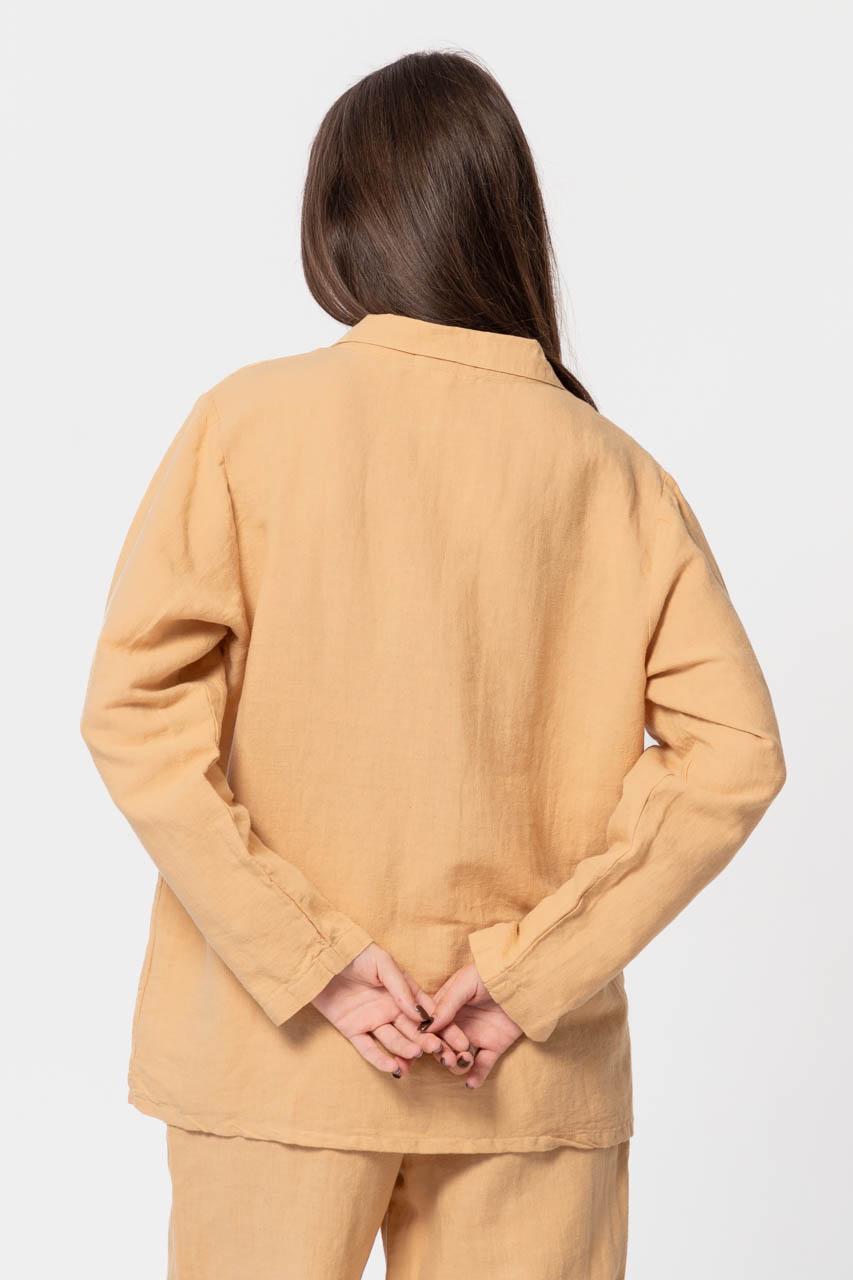 Штаны женские домашние Lotus Home Bruma из льна S Горчичный (26843117) - фото 7 Штаны женские домашние Lotus Home Bruma из льна S Горчичный (26843117) - фото 7