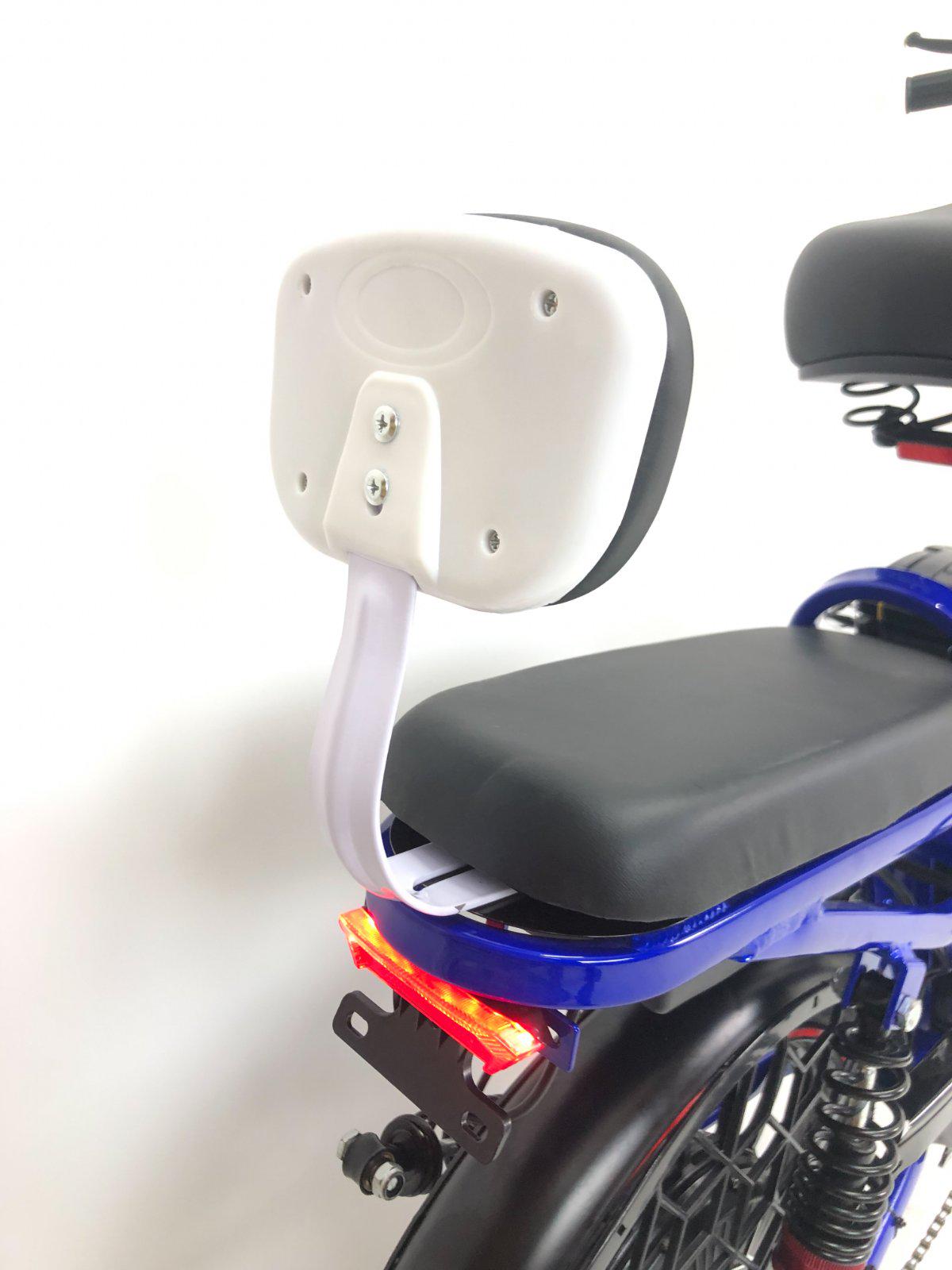 Електровелосипед двомісний MINAKO V4 PRO 800W/60V/24Ah/+Pas система Синій (25581764) - фото 9 Електровелосипед двомісний MINAKO V4 PRO 800W/60V/24Ah/+Pas система Синій (25581764) - фото 9