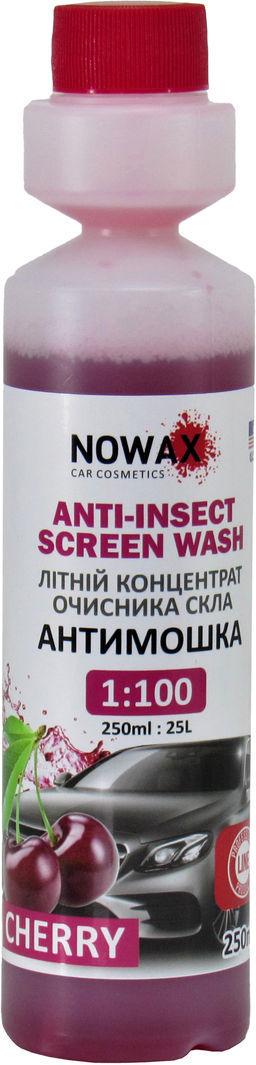 Омыватель стекла летний Nowax Вишня концентрат 0,25 л (0123500)