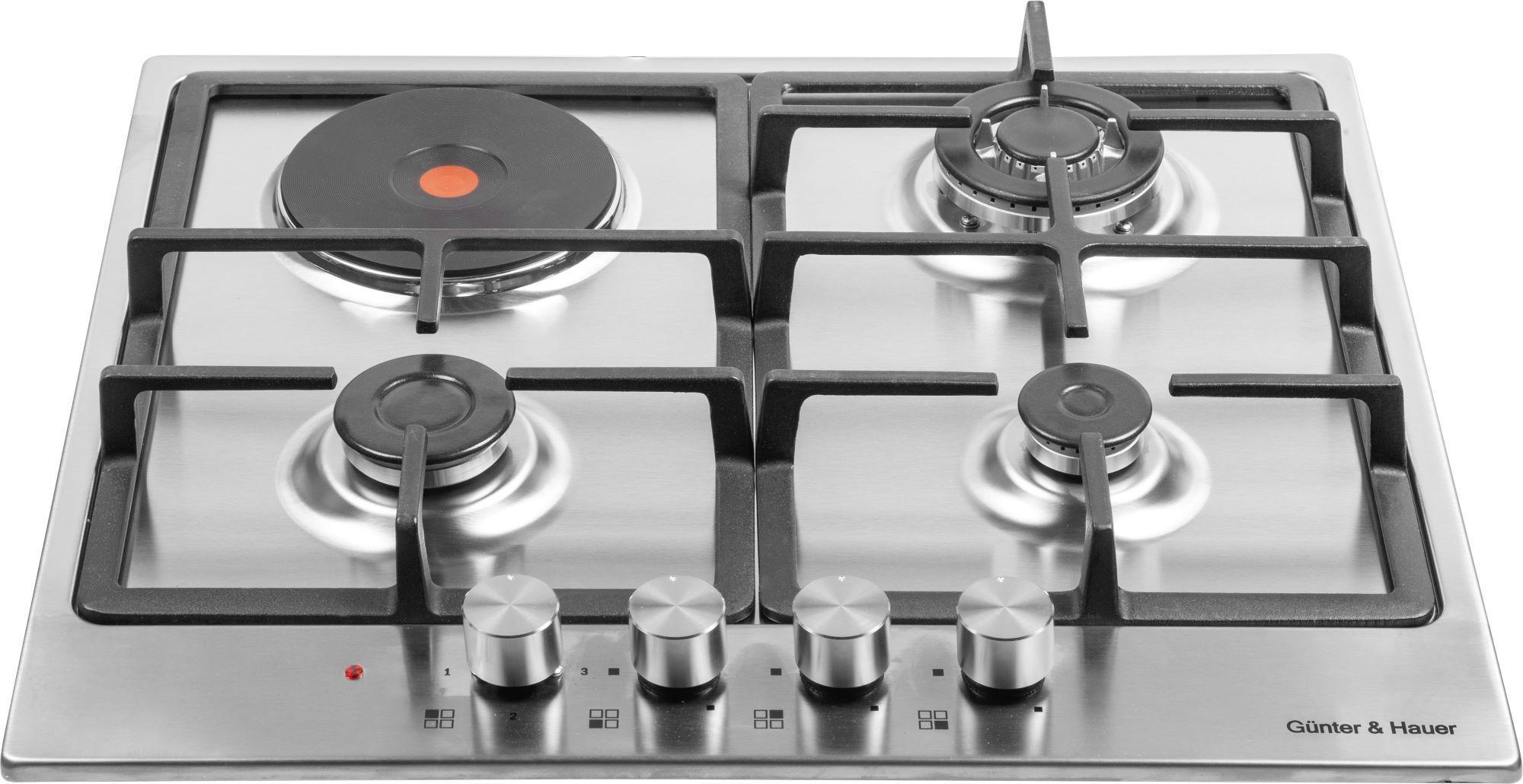 Варочная поверхность комбинированная Gunter&Hauer GH 631 XE - фото 2 Варочная поверхность комбинированная Gunter&Hauer GH 631 XE - фото 2