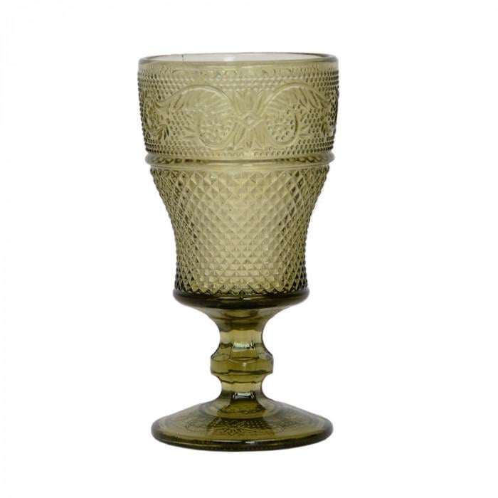 Набор бокалов стеклянных 300 мл Art Elara VB427 6 шт. Зеленый (DR000073) - фото 1 Набор бокалов стеклянных 300 мл Art Elara VB427 6 шт. Зеленый (DR000073) - фото 1