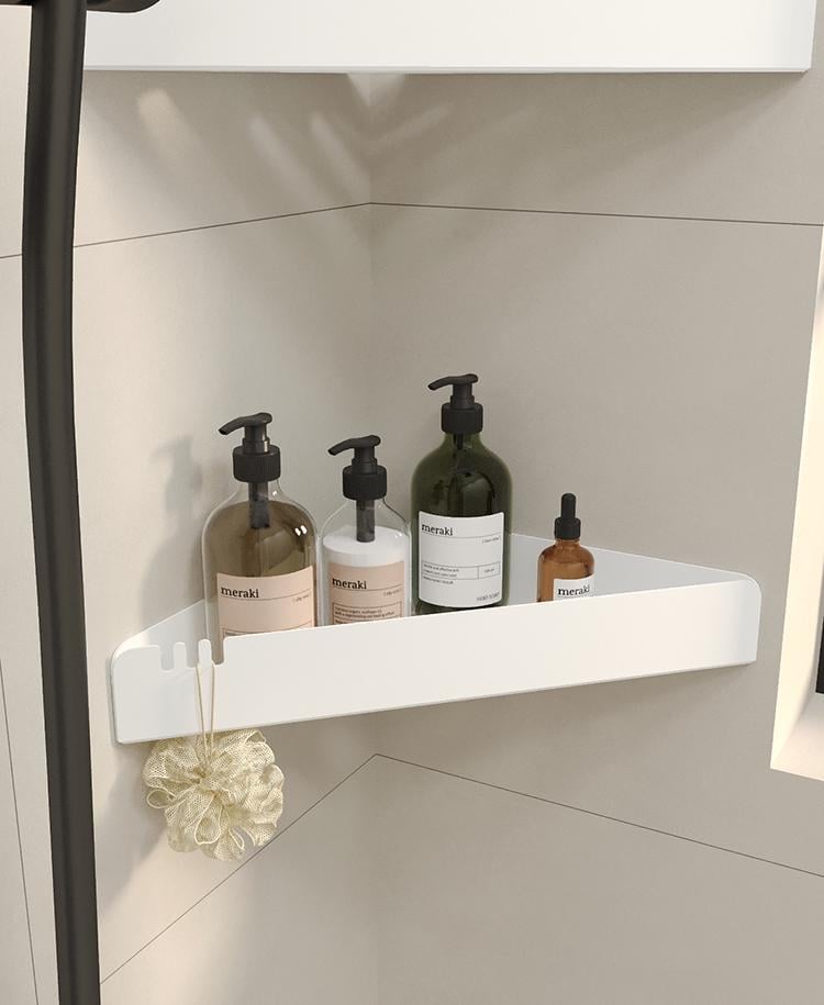 Полка в ванную комнату угловая NC Home Even Белый (23374121)