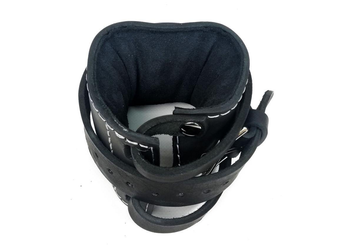 Манжета EasyFit F8 для тяги на тренажере Черный (EF-LGSTR-F8) - фото 4