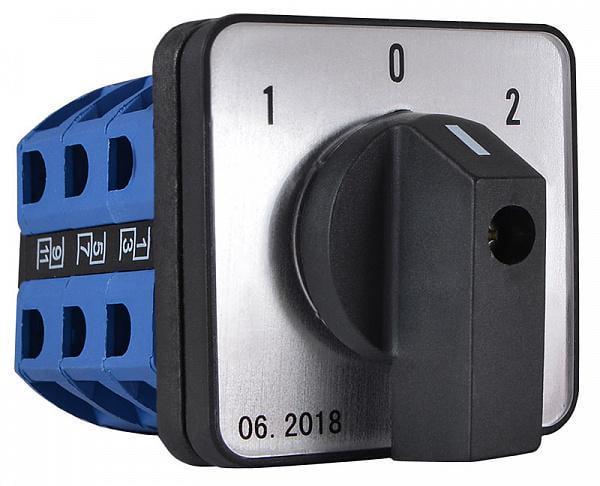 Переключатель пакетный АСКО-Укрем ПКП SBI 25A/3.833 1-0-2 3P 25A 400V (A0110010060)