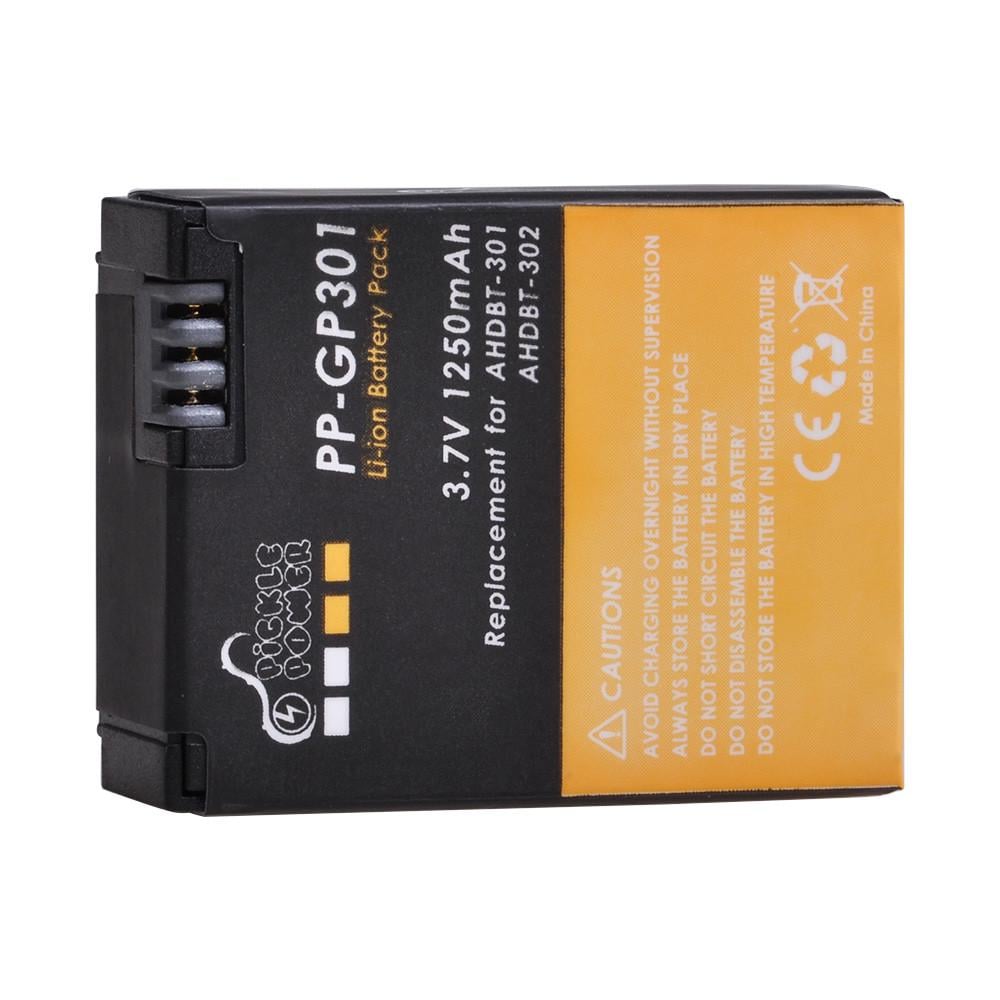 Аккумулятор PP-GP301 AHDBT-301 AHDBT-302 201 для GoPro Hero 3 бокс для хранения 1250 mah