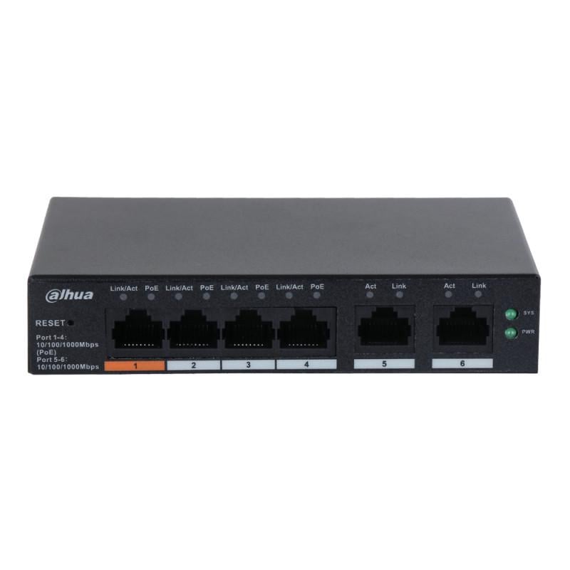 Коммутатор управляемый Dahua DH-CS4006-4GT-60 PoE 6 портов