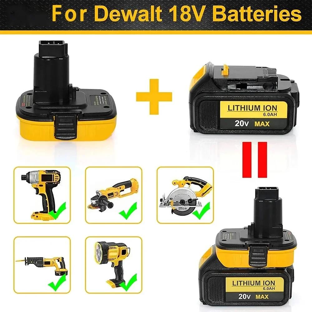Адаптер для электроинструмента DCA1820 для литий-ионного аккумулятора (129186) - фото 5 Адаптер для электроинструмента DCA1820 для литий-ионного аккумулятора (129186) - фото 5
