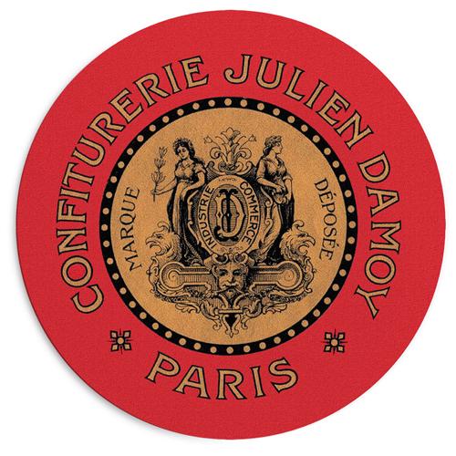 Коврик для мыши Presentville "Confiturerie Julien Damoy Paris" 20 см (RKYL_23F068)