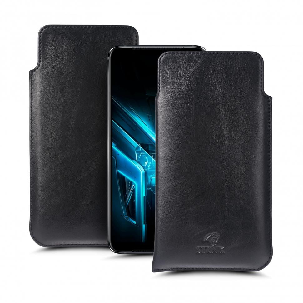 Футляр Stenk Elegance для ASUS ROG Phone 3 (ZS661KS) Черный (67386)