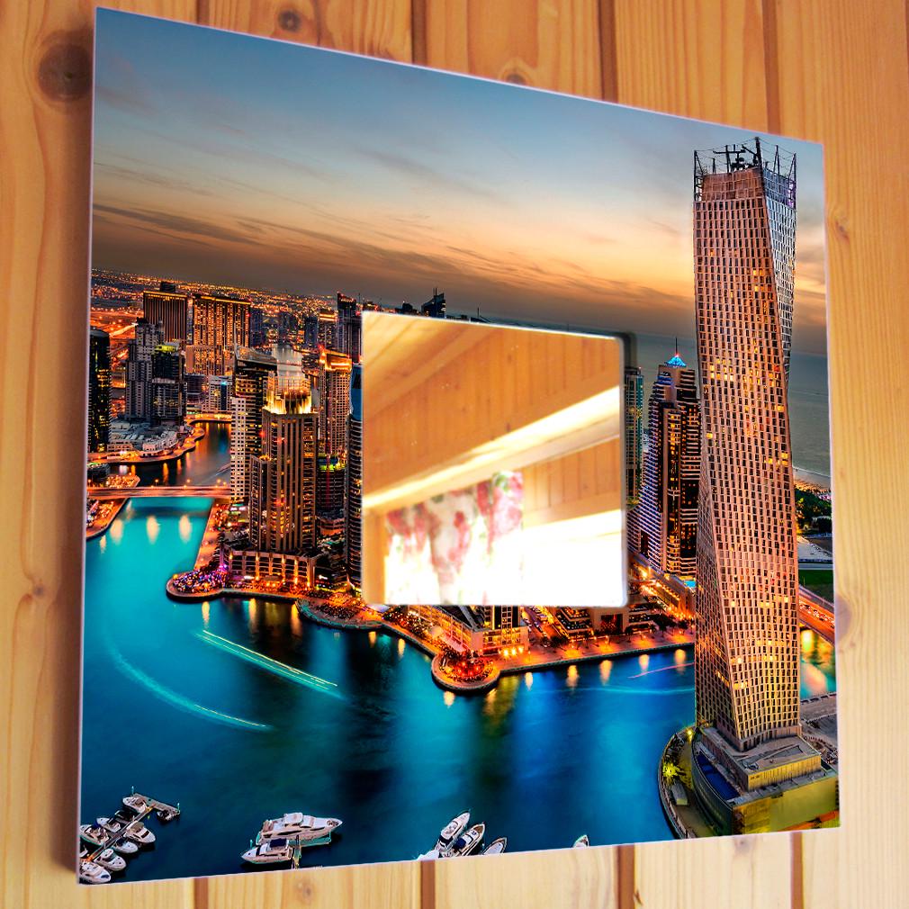 Зеркало декоративное ОАЭ 260х260 мм (M03706)