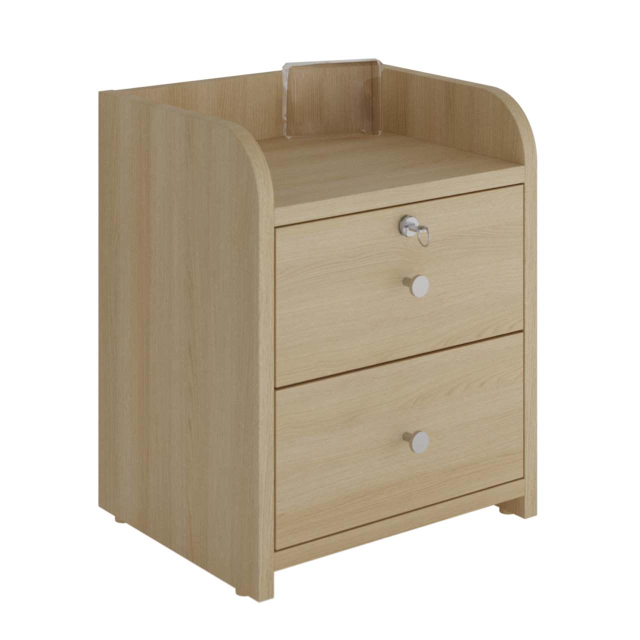 Тумба прикроватная Win Мебель Classic Soft Дуб Винтаж Светлый (27766425) - фото 2 Тумба прикроватная Win Мебель Classic Soft Дуб Винтаж Светлый (27766425) - фото 2