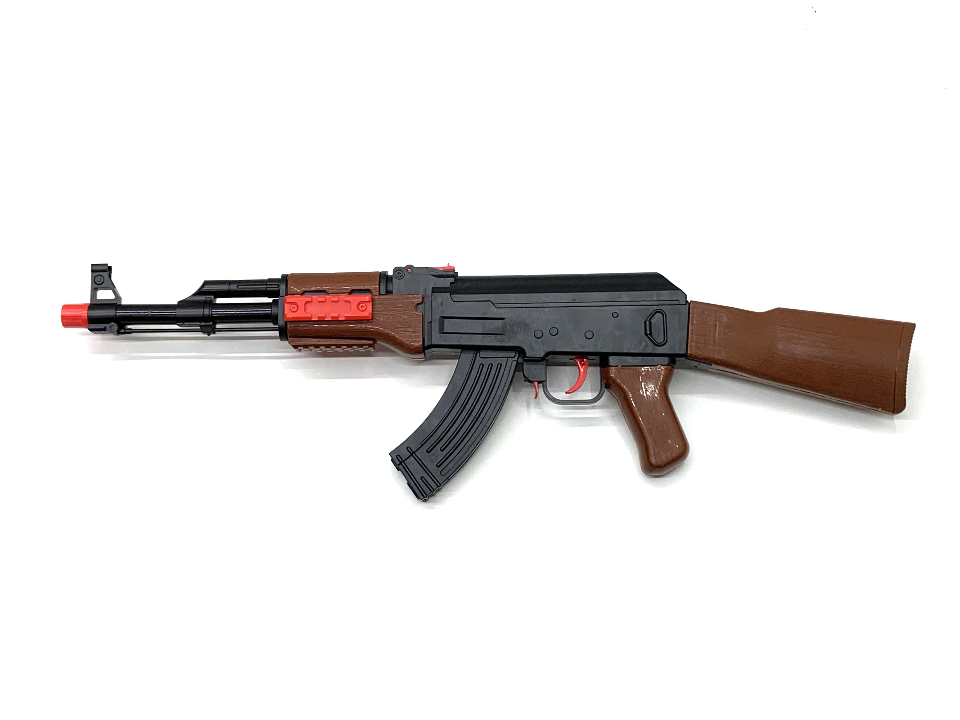 Автомат игрушечный стреляет орбизами Черно-коричневый (A0023) Автомат игрушечный стреляет орбизами Черно-коричневый (A0023)