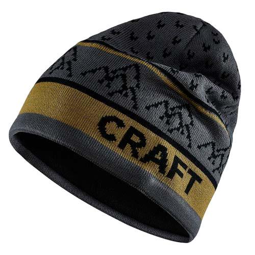 Шапка Craft Core Backcountry Knit Hat 1912379-985632 S/M Granite/Algae