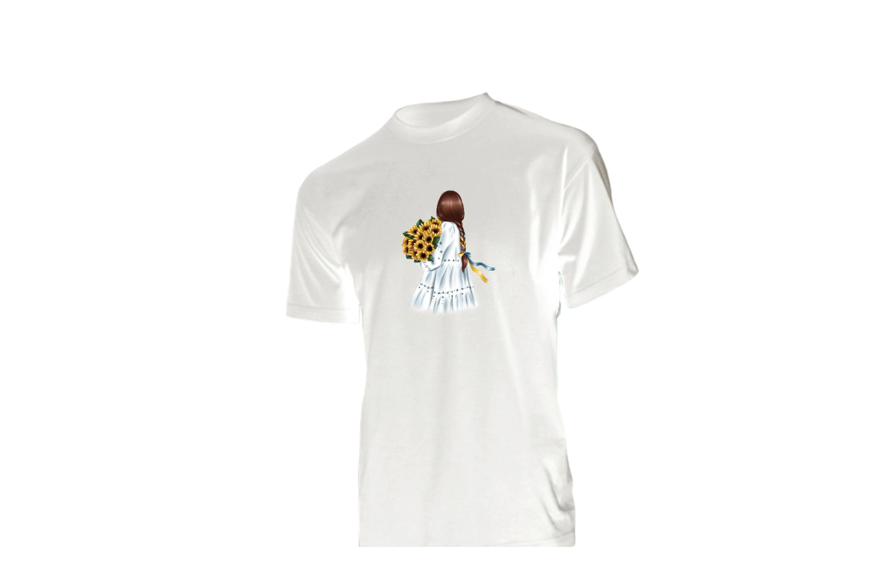 Футболка дитяча з принтом Magic Print K3 1-2 роки 80-92 см Білий