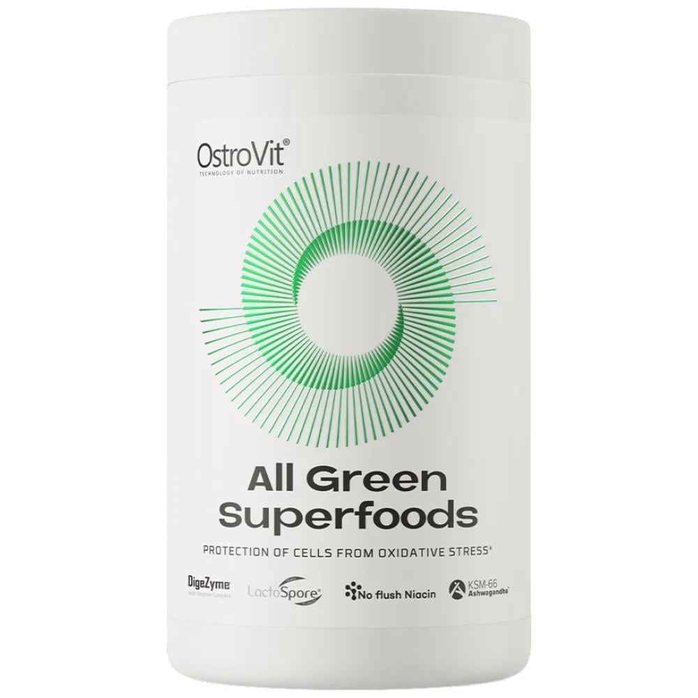 Натуральна добавка для спорту OstroVit All Green Superfoods 345 г