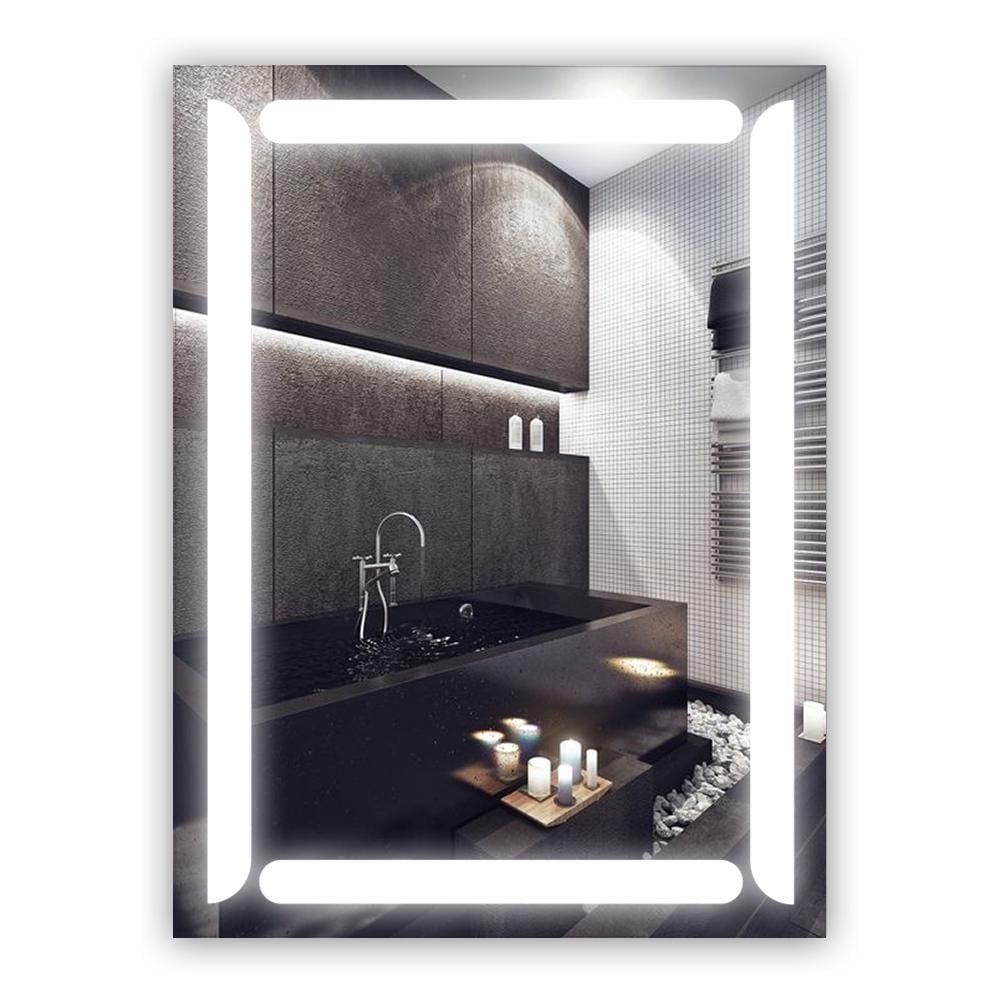 Зеркало с LED подсветкой 600х800 мм (SR-017) Зеркало с LED подсветкой 600х800 мм (SR-017)