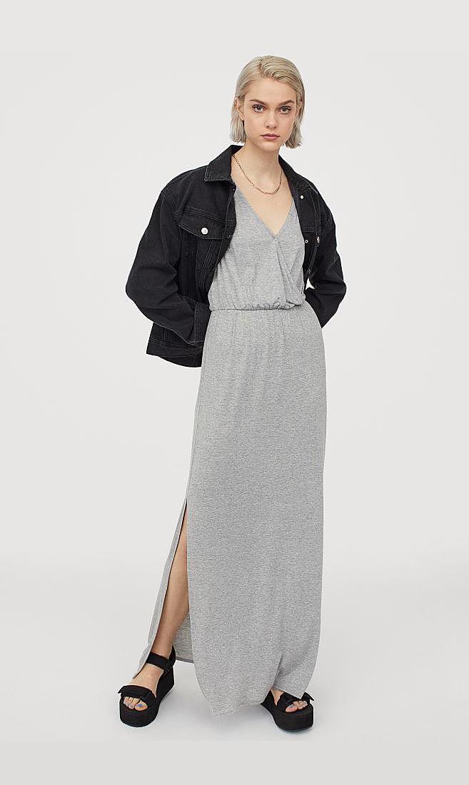 Платье H&M S Серый (7319961b16)