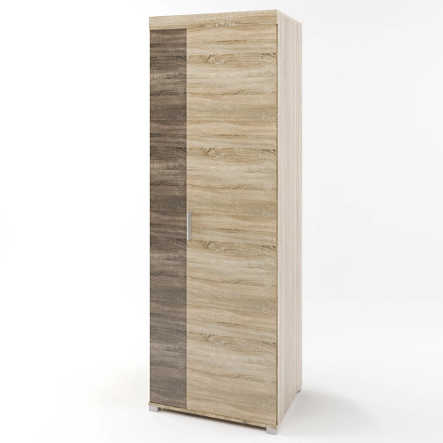 Шкаф распашной Еверест Британия ШП-3 Сонома/Трюфель