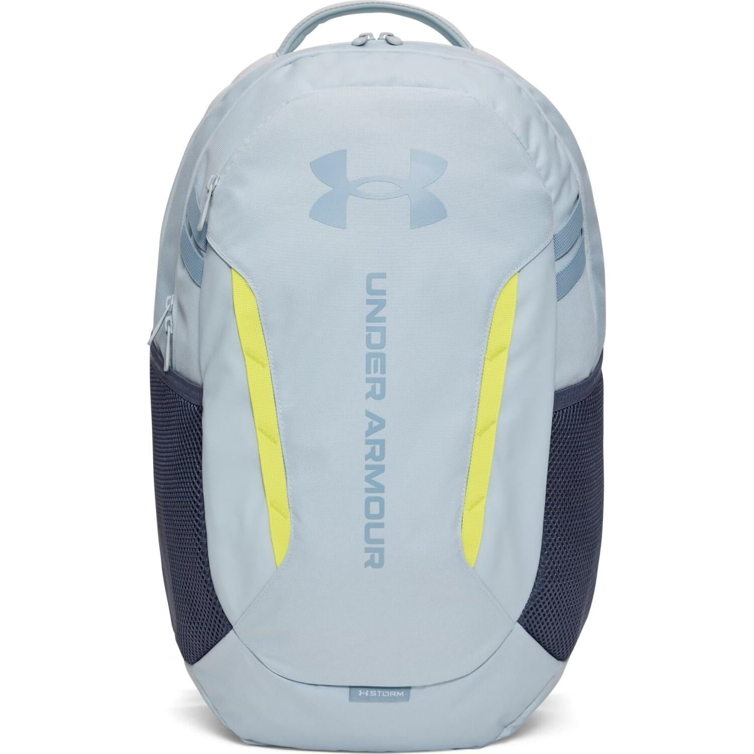 Рюкзак Under Armour HUSTLE 6.0 BACKPACK 29L Темно-сине-лимонный (1384672-035)