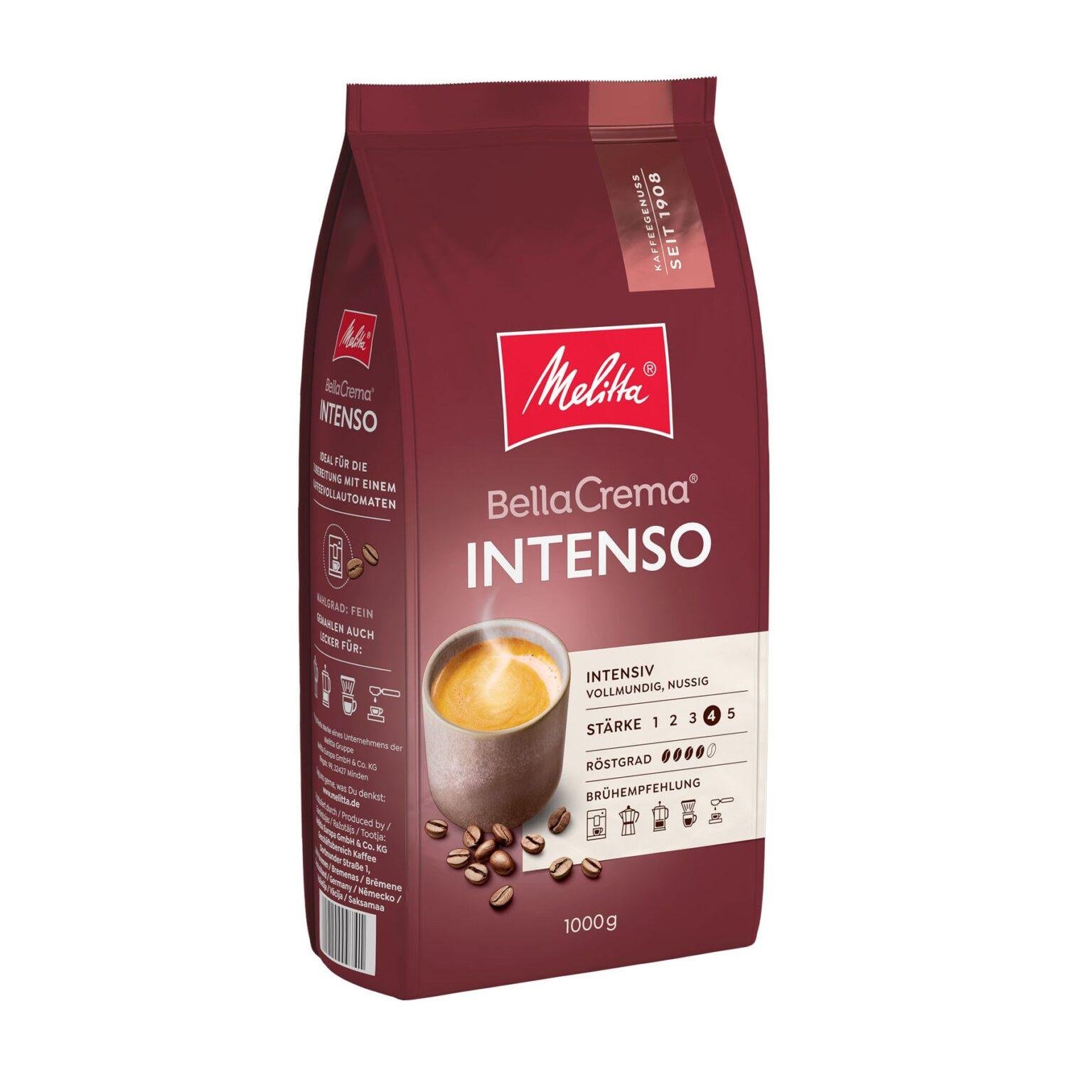 Кава в зернах Melitta Bella Crema Intenso 1 кг