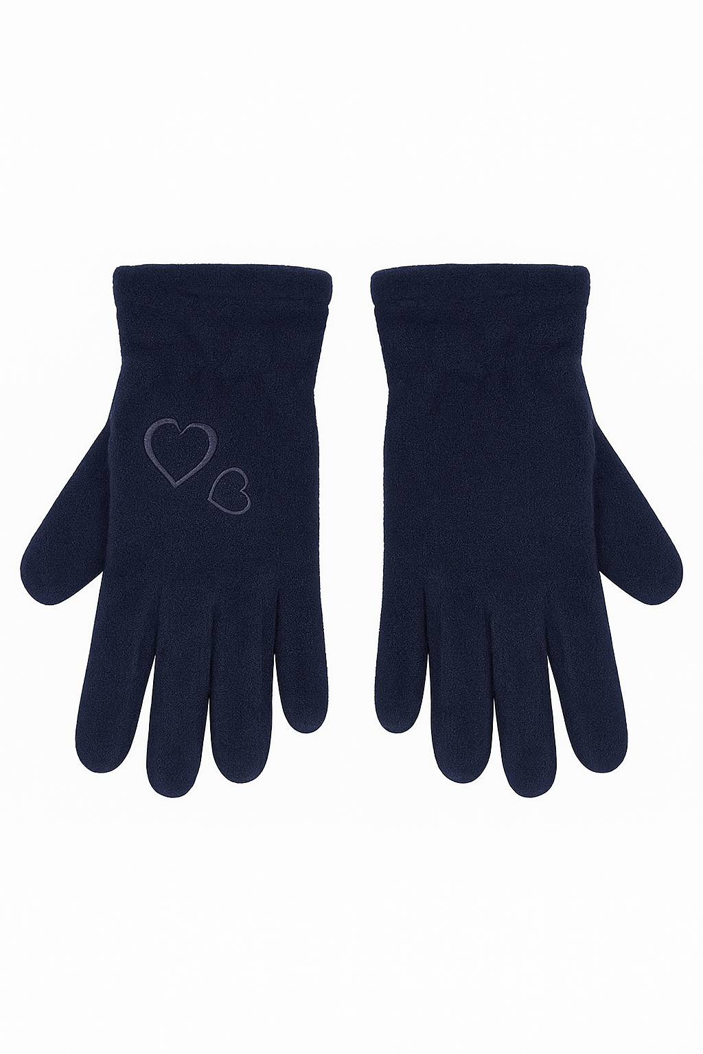 Рукавички для дівчинки Cool Club флісові 6-8 років 116-128 см Темно-синій (127304)