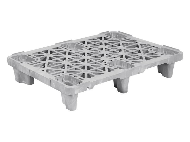 Поддон пластиковый E600 перфорированный 4,15 кг 798х598 мм Серый (E600)