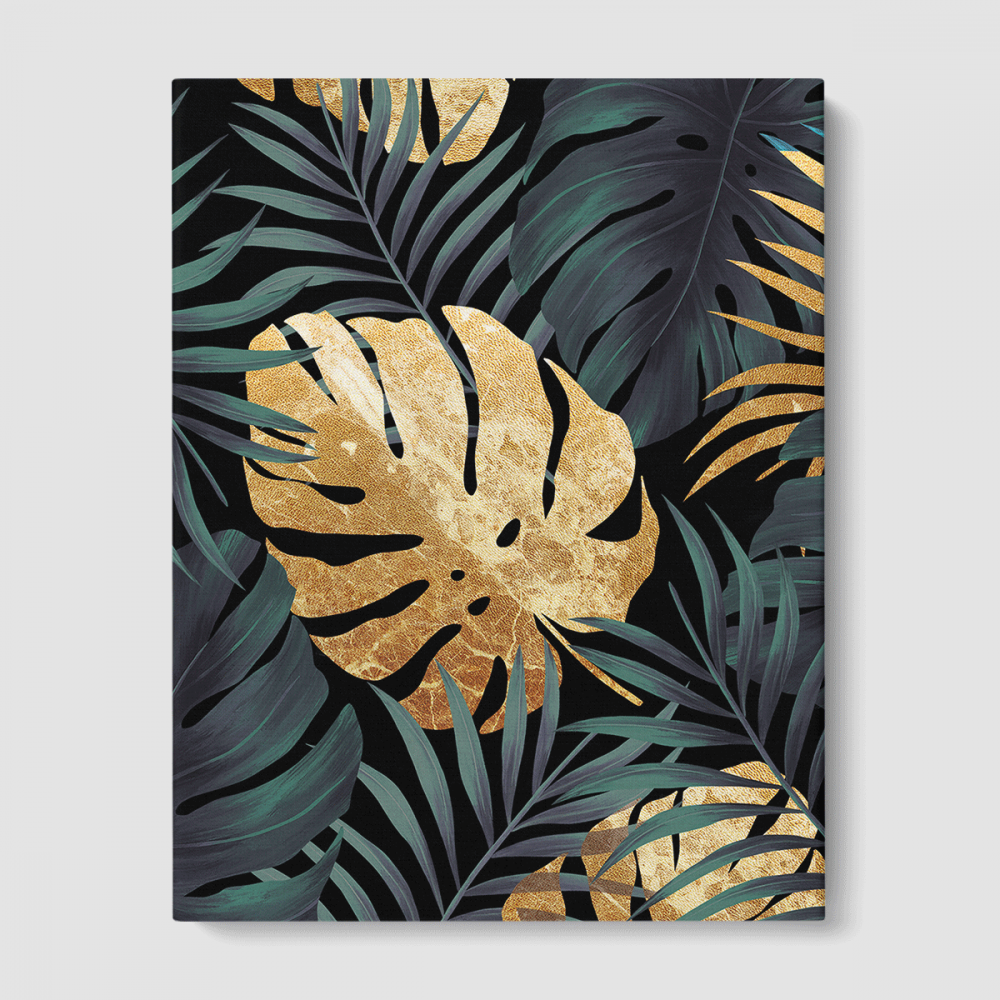 Картина Malevich Store Golden leaf 75x100 см (P0422)