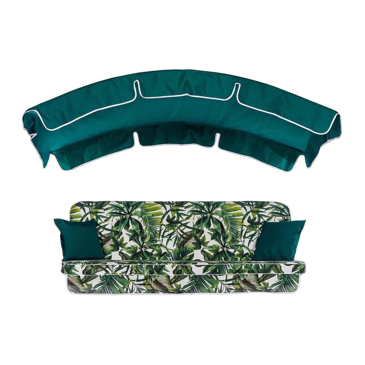 Комплект до гойдалки Ost-Fran BALI тканина Manglar verde 170x110x7 см (3934) - фото 1 Комплект до гойдалки Ost-Fran BALI тканина Manglar verde 170x110x7 см (3934) - фото 1