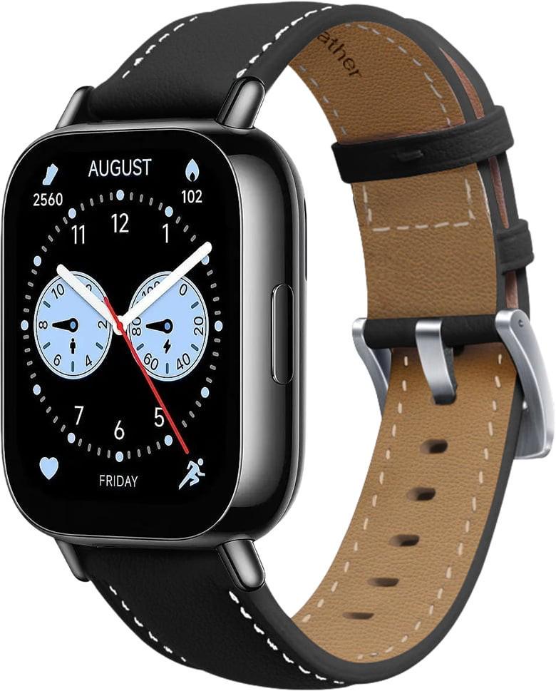 Ремінець шкіряний Folsa для Redmi Watch 5 Lite/5 Active Black (40147-2B) Ремінець шкіряний Folsa для Redmi Watch 5 Lite/5 Active Black (40147-2B)