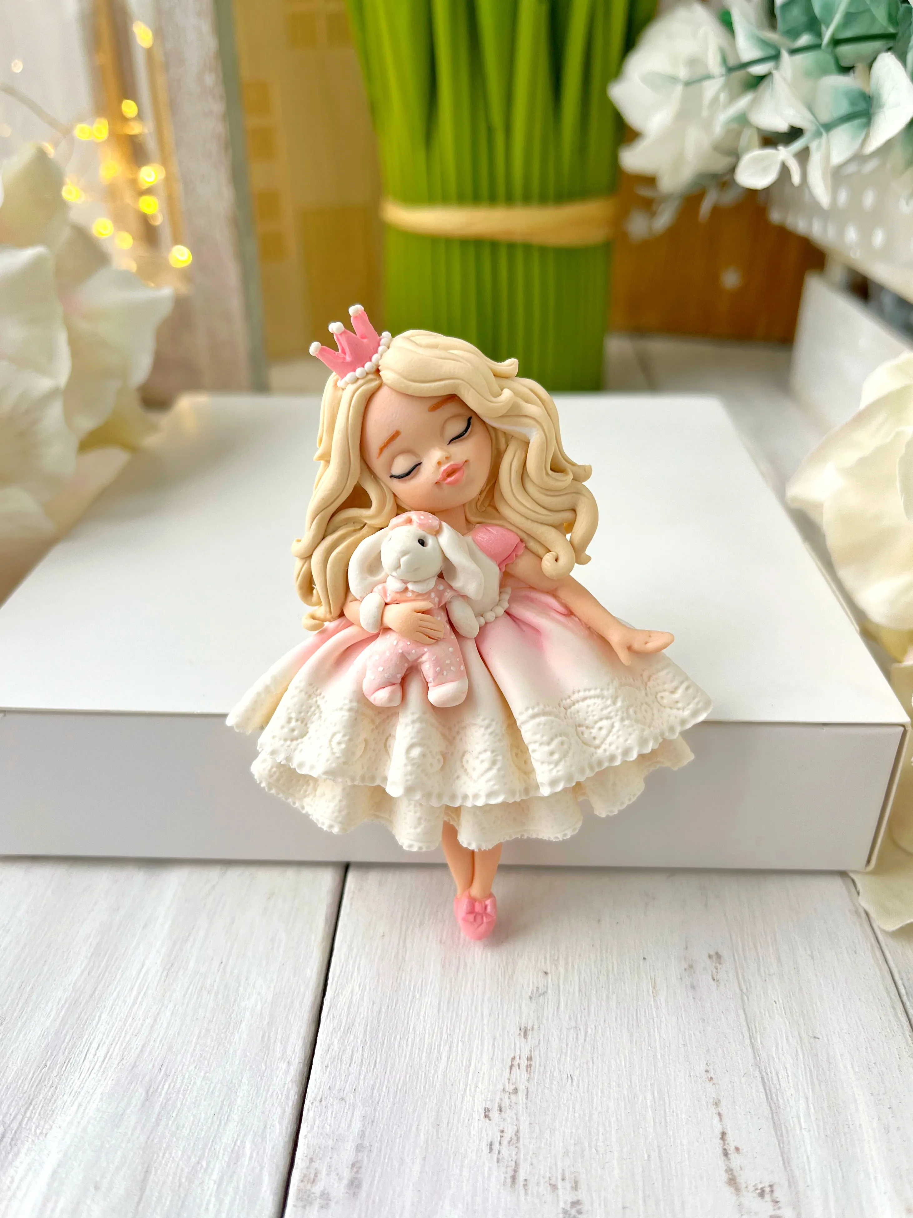 Молд силиконовый Девочка принцесса 2d (11406)