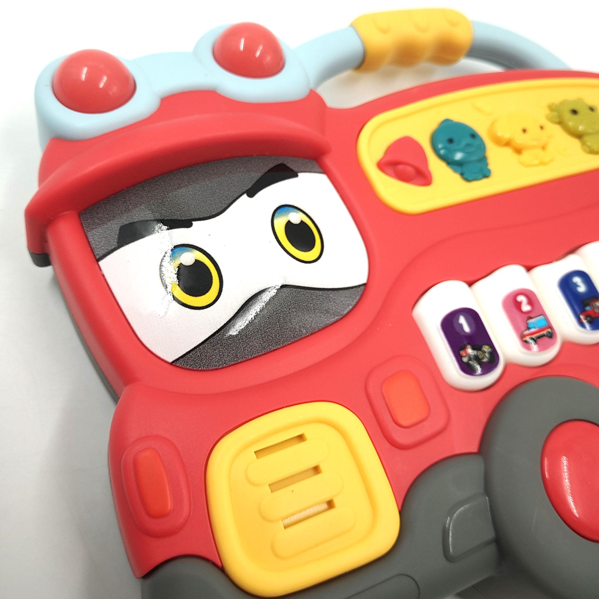 Іграшка музичний автобус TK Union Group з підсвічуванням 26 см Червоний (120549) - фото 3 Іграшка музичний автобус TK Union Group з підсвічуванням 26 см Червоний (120549) - фото 3