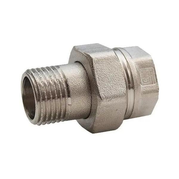 Сгон американка прямая Fado Fit Nickel 1 1/4" внутренняя-наружная резьба (SN04)