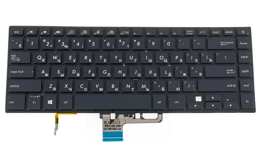 Клавиатура для ноутбука UX580GE Черный (167652)